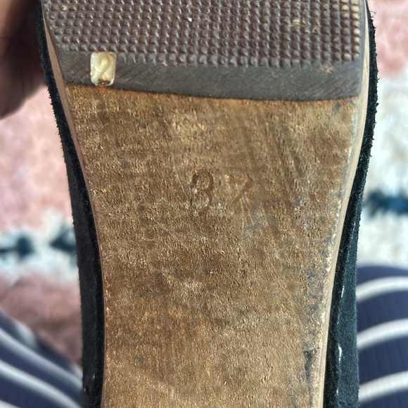 Sanita Lola Mae Black Suede Danish Clog Boots 37 EUC - Picture 5 of 9